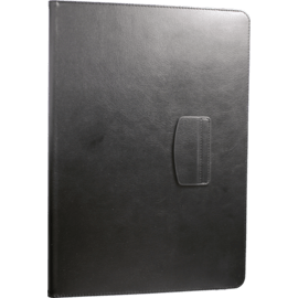 Coque Clapet pour Tablette Universelle 7-8 pouces, Noir Charbon