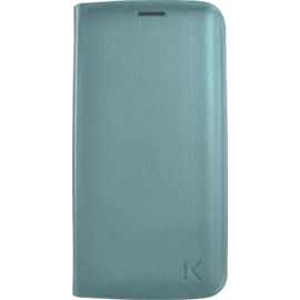 Etui à clapet pour Samsung Galaxy S6 Edge, Vert Émeraude 