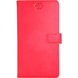 Coque clapet Universelle pour Smartphone (jusqu à 4.7 pouce), Lipstick Rouge