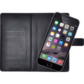 Coque clapet Universelle pour Smartphone (jusqu à 5.5 pouce), Noir de Jais