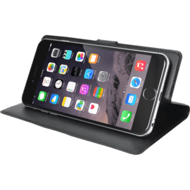 Coque clapet Universelle pour Smartphone (jusqu à 5.5 pouce), Noir de Jais