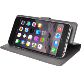 Coque clapet Universelle pour Smartphone (jusqu à 4.7 pouce), Gris anthracite