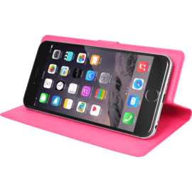 Coque clapet Universelle pour Smartphone (jusqu à 5.5 pouce), Rose Fandango