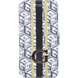 Guess G-Cube Coque clapet pour Apple iPhone 6/6s, Noir