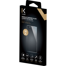 Protection d'écran premium en verre trempé pour Sony Xperia Z3+, Transparent