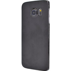 Coque pour Samsung Galaxy S6 Edge, Carbone véritable Noir