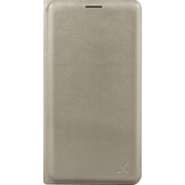 Etui à clapet pour Samsung Galaxy Note 5, Or