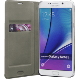 Etui à clapet pour Samsung Galaxy Note 5, Or