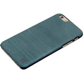 Coque bois pour Apple iPhone 6/6s, Bolivar Bleu