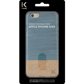 Coque bois pour Apple iPhone 6/6s, Denim & Hazel