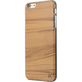 Coque bois pour Apple iPhone 6 Plus/6s Plus, Cappuccino