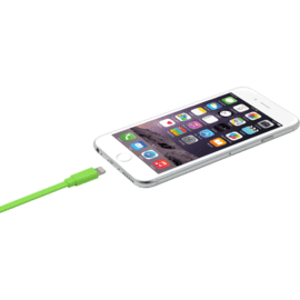Câble Lightning certifié MFi Apple Charge/Sync (1M), Vert Pomme