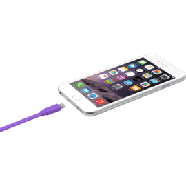 Câble Lightning certifié MFi Apple Charge/Sync (1M), Violet Royal