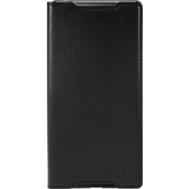 Coque Clapet Slim avec Stand pour Sony Xperia Z5 Premium, Noir 