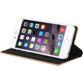Coque clapet universelle bois de cerisier naturel (jusqu à 4.7 pouce)