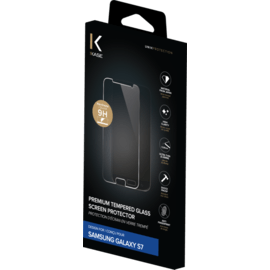 Protection d'écran premium en verre trempé pour Samsung Galaxy S7, Transparent