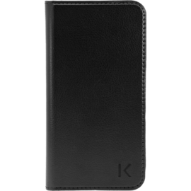 Coque clapet avec pochettes CB & stand pour Samsung Galaxy S5, Noir