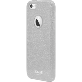 Coque slim pailletée étincelante pour Apple iPhone 5/5s/SE, Argent 