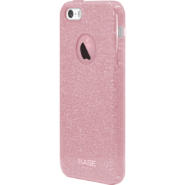 Coque slim pailletée étincelante pour Apple iPhone 5/5s/SE, Or Rose
