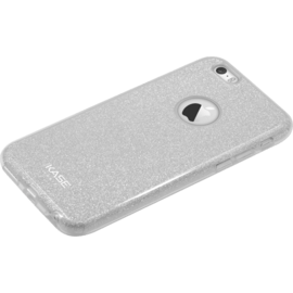Coque slim pailletée étincelante pour Apple iPhone 6/6s, Argent