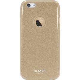 Coque slim pailletée étincelante pour Apple iPhone 6/6s, Or 