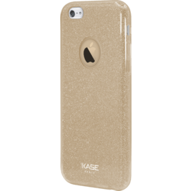 Coque slim pailletée étincelante pour Apple iPhone 6/6s, Or 