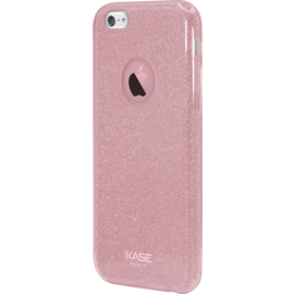 Coque slim pailletée étincelante pour Apple iPhone 6/6s, Or Rose 
