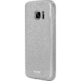 Coque slim pailletée étincelante pour Samsung Galaxy S7,  Argent 