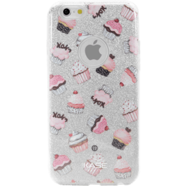Cupcakes Coque slim pailletée étincelante pour Apple iPhone 6/6s
