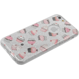 Cupcakes Coque slim pailletée étincelante pour Apple iPhone 6/6s