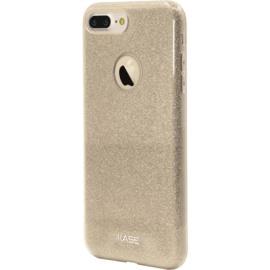 Coque slim pailletée étincelante pour Apple iPhone 7 Plus, Or  