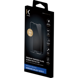 Protection d'écran premium en verre trempé pour Samsung Galaxy Note 5, Transparent 