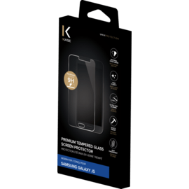 Protection d'écran premium en verre trempé pour Samsung Galaxy J5, Transparent