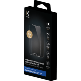 Protection d'écran premium en verre trempé pour Samsung Galaxy S7 Plus, Transparent