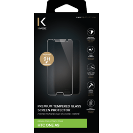 Protection d'écran premium en verre trempé pour HTC One A9, Transparent
