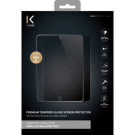 Protection d'écran premium en verre trempé pour Apple iPad Pro 9,7 pouces (2017/2018), Transparent