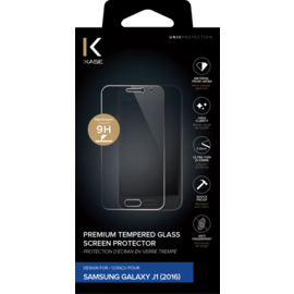 Protection d'écran premium en verre trempé pour Samsung Galaxy J1(2016), Transparent