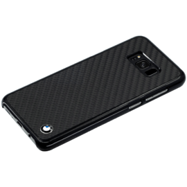 BMW Coque carbone véritable pour Samsung Galaxy S8+, Noir