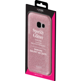 Coque slim pailletée étincelante pour Samsung Galaxy A5 (2017), Or Rose 