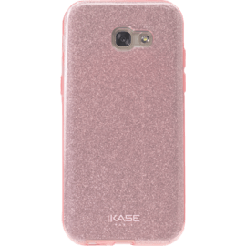 Coque slim pailletée étincelante pour Samsung Galaxy A5 (2017), Or Rose 