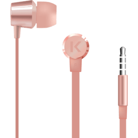 K Ecouteurs intra-auriculaires, Or Rose