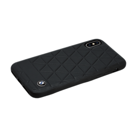 Coque BMW Hexagon Signature pour Apple iPhone X/XS, Noir